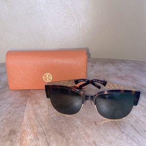 Tory Burch Tortoise Shell Sunglasses
